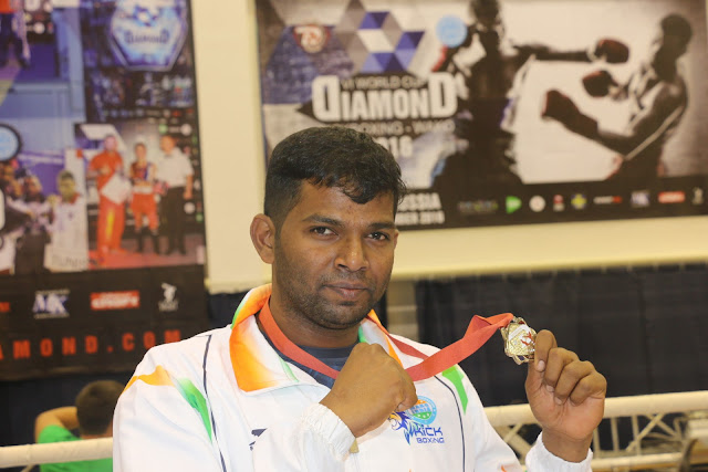 Girish R Gowda- “The Silver Medal winner” in the World Cup Diamond