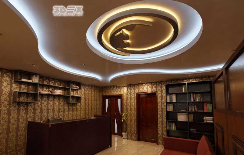 Pop Design In Hall / 45 Modern false ceiling designs for living room - POP wall design for hall ...