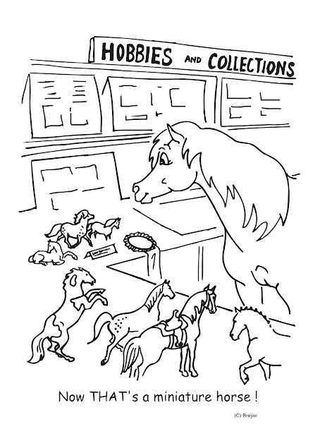 Pony And Models Coloring Pages