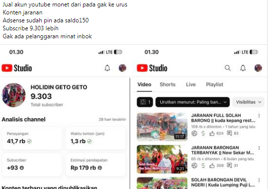 Mengapa Membeli Akun YouTube Sudah Monet?