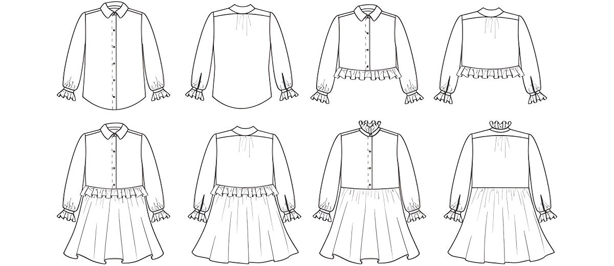 Ashling Blouse / Dress - Best Indie Sewing Patterns