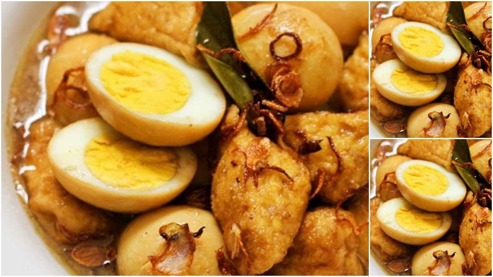 Resep Semur Telur &Tahu Hemat Nikmat