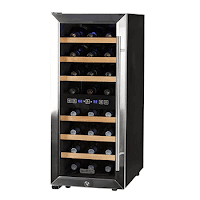 Koldfront 24 Bottle Free Standing Dual Zone Wine Cooler