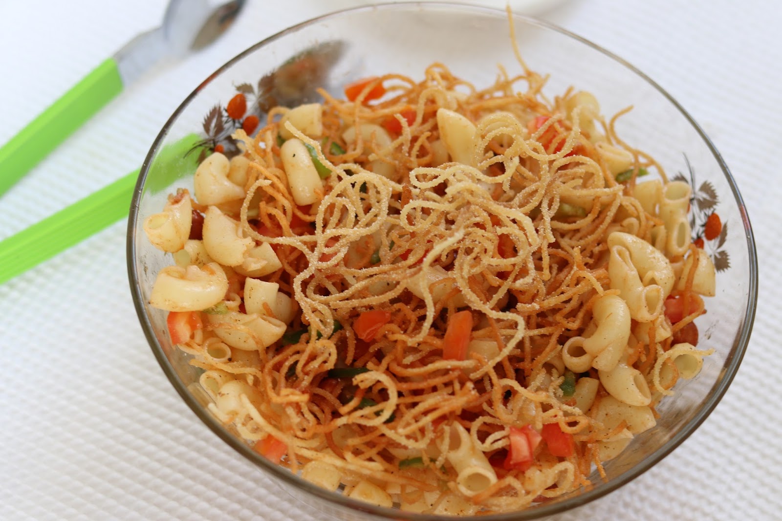 Cold Pasta Salad | Easy Macroni Salad without Mayonnaise ~ Healthy Kadai