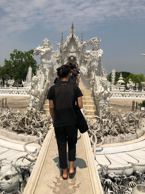 Wat Rong Khun - Templo Branco (White Temple) - Tailândia 