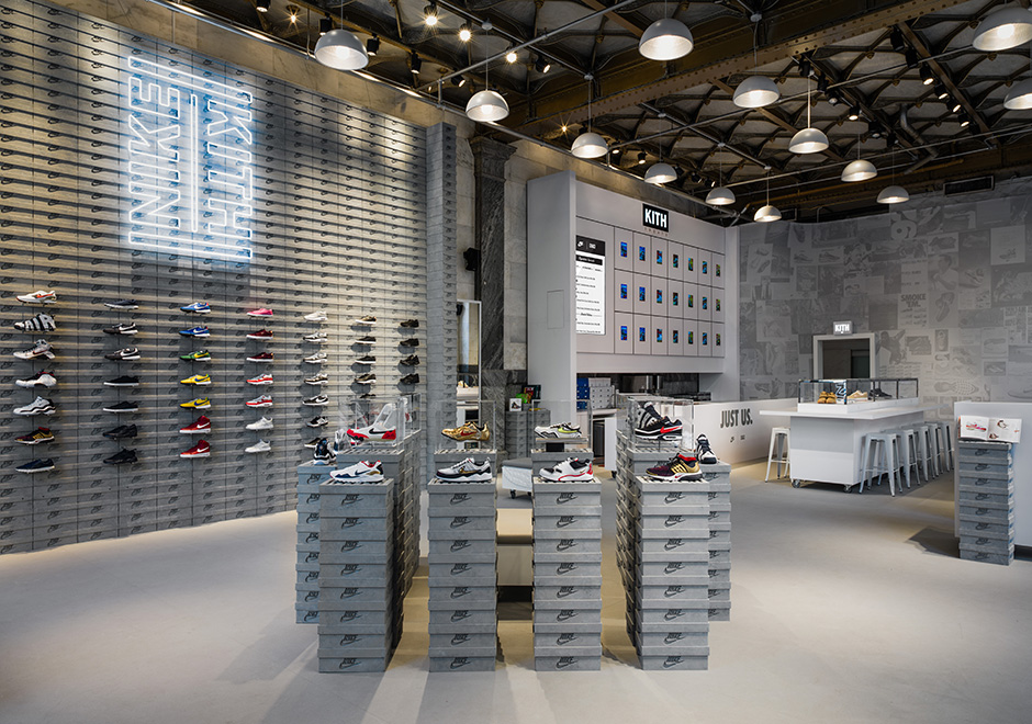 Inside the Nike x KITH Shop
