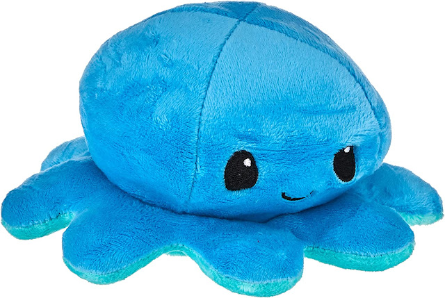 Ocean Themed Sensory Resources for Kids: Reversable Octopus Plushie