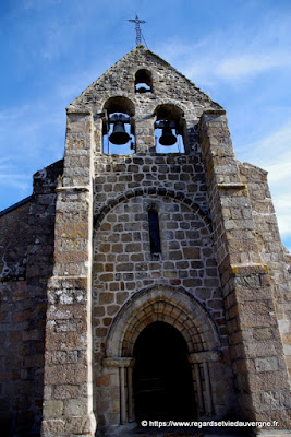 Eglise saint Ménélée de la Crouzille, Puy-de-Dôme