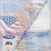 US Passport Template PSD 