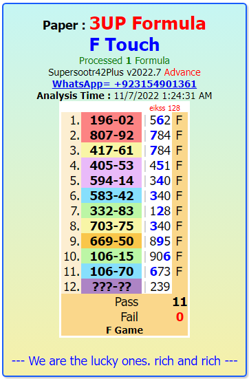 Thai Lottery Result TodayThai Lottery Game Analysis Paper Serries 2 16-11-2022