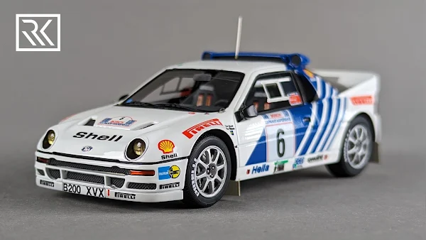 Zdjęcie modelu HPI Racing Ford RS200, Rally Acropolis 1986 Kalle Grundel