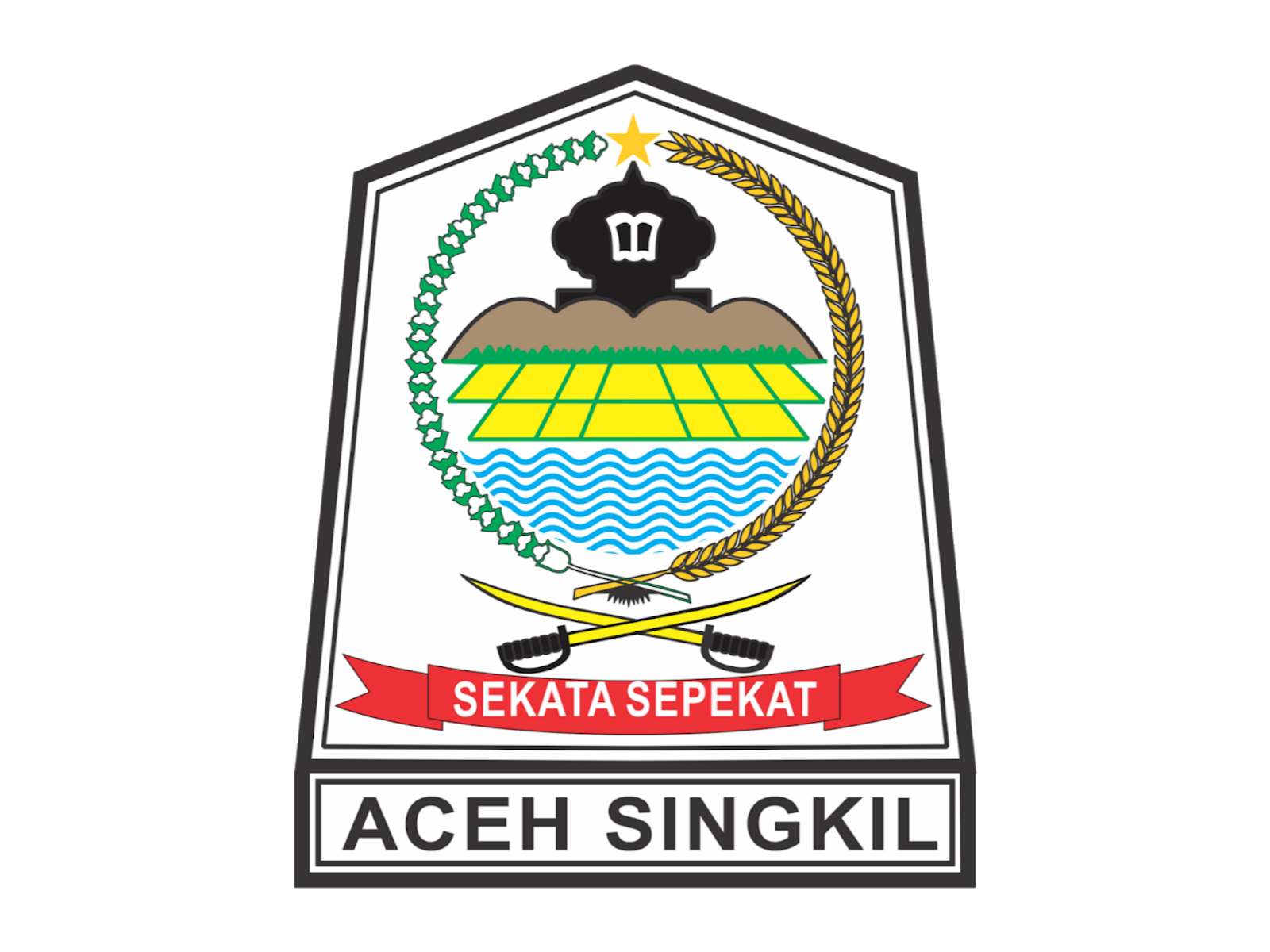 Logo Kabupaten Aceh Singkil Format PNG