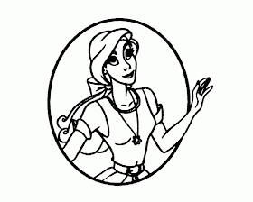 Disney Princess Anastasia Character Coloring Pages Picture