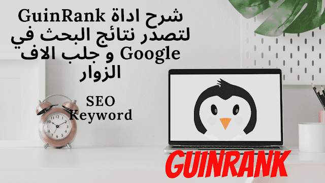 شرح اداة GuinRank SEO