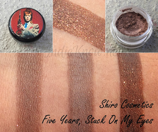 Shiro Cosmetics Color of the Month COTM Five Years Stuck on my Eyes