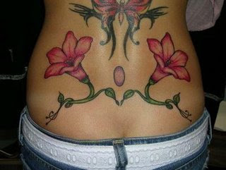 girls tattoos on back