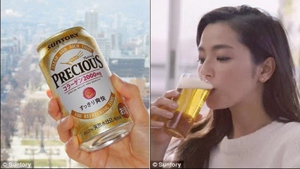 Empresa japonesa cria a primeira cerveja do mundo que rejuvenesce sua pele utilizando colágeno