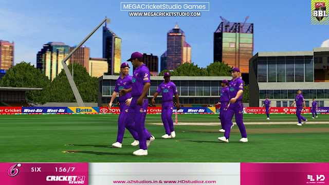 KFC BBL 2021 Patch free download for EA Cricket 07