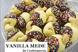 Resep Kue Lebaran - Cookies Vanilla Mede Dijamin Enak dan Ketagihan