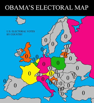 Michael Asher - Obama electorial map