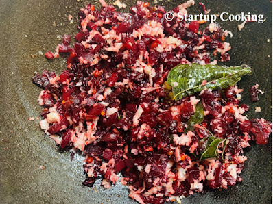 beetroot poriyal