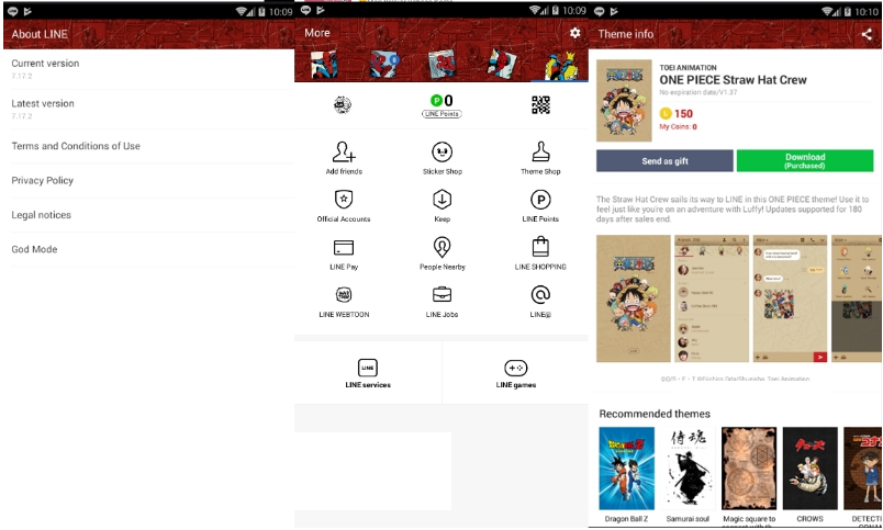 Line Mod Premium Clone Terbaru Versi 8.1.1 Free Theme and ...