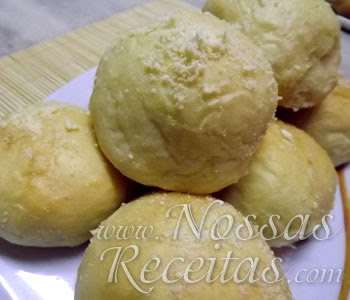 receita de pãozinho feito com batata