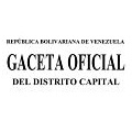 Gaceta Oficial del Distrito Capital N° 471 de fecha 27 de junio de 2017