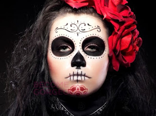 maquillaje de calavera mexicana