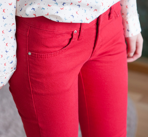 Stretchable Colored Pants