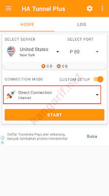 connection mode