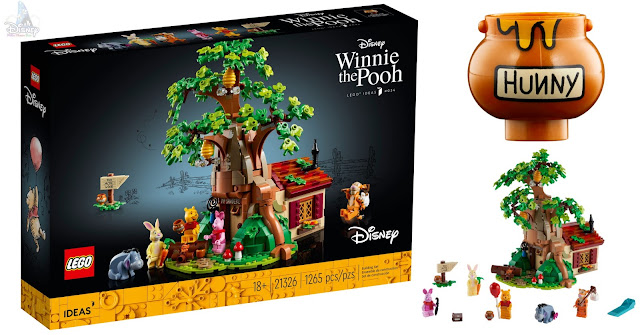 Lego-ideas-Winnie-the-Pooh-set, 迪士尼, 小熊維尼之蜂蜜樹