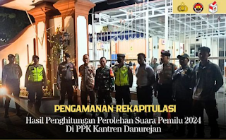 Personil Gabungan Amankan Logistik Kotak Suara di Kemantren Danurejan