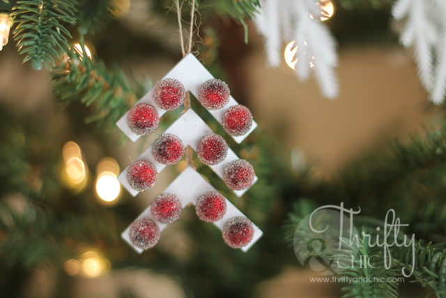 "Christmas Tree" ornament made from hardware store brackets