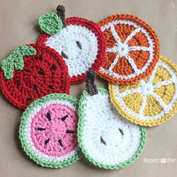 Posavasos crochet