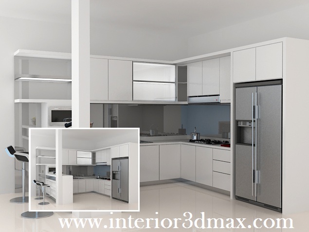 Jasa Desain Ruko Minimalis Modern Desain Dapur Kitchen 