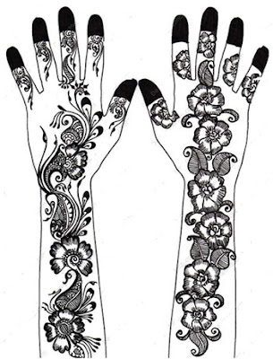 Mehndi Patterns (1) Arabic