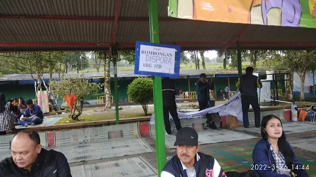 Kunjungan Keluarga Besar H. MUTANIH dan DISPORA Bandung di Walini Ciwidey