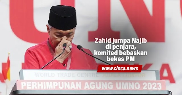 Zahid jumpa Najib di penjara, komited bebaskan bekas PM