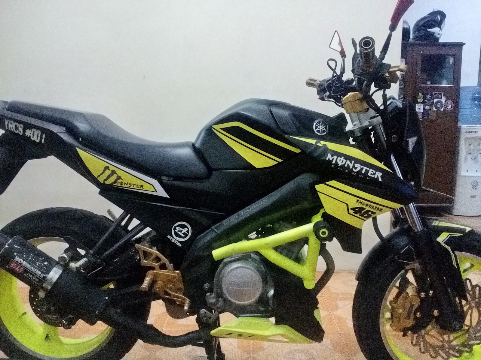 Modifikasi Vixion Yang Keren Terunik Klobot Modif