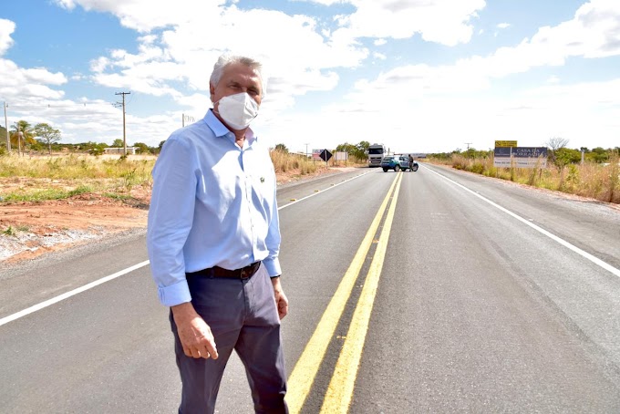 Governo Caiado recupera mais de 1,3 mil km de rodovias, em sete meses