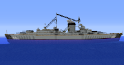 The Minecraft Castle: Minecraft Battle Ship: The Bismarck (the bismarck in minecraft)