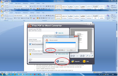 Cara Merubah PDF ke MS Word Dengan Mudah dan Cepat 