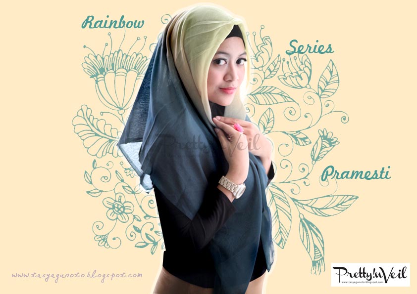 Download this New Rainbow Jilbab... picture