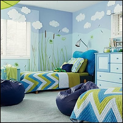 cloud theme decorating ideas - clouds wall murals - cloud wall decals - cloud decorations - cloud wallpaper - sky wall murals -  cloud wall stickers - clouds bedding - clouds duvet covers - Sky themed bedrooms