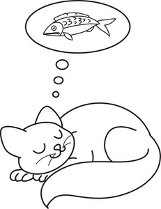 Download Sleep Cat Coloring Pages ~ Best Coloring Pages For Kids