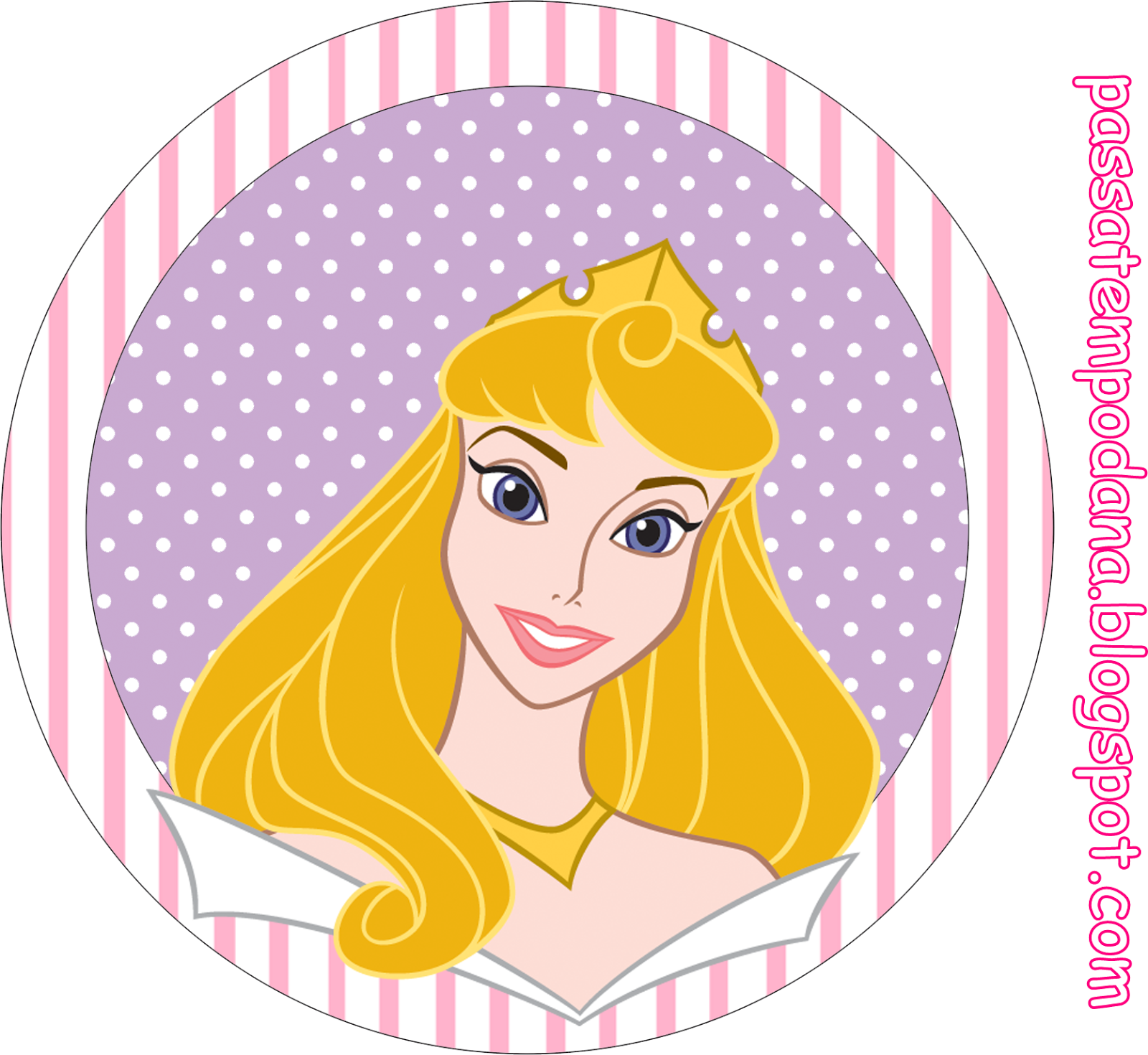 Cumpleaños de las Princesas Disney: Wrappers y Toppers para Cupcakes para Imprimir Gratis.