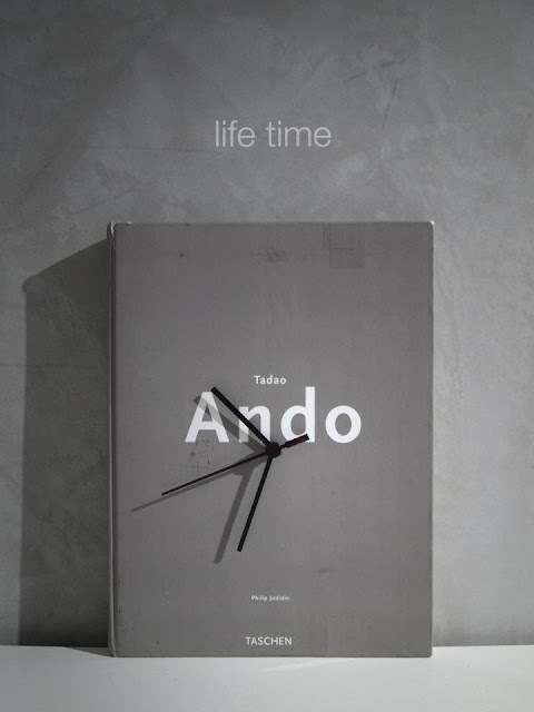 Tadao Ando Book Clock