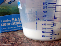 250 ml. de leche