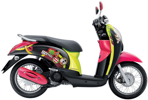  Modifikasi motor honda matic scoopy thailook ala thailand 